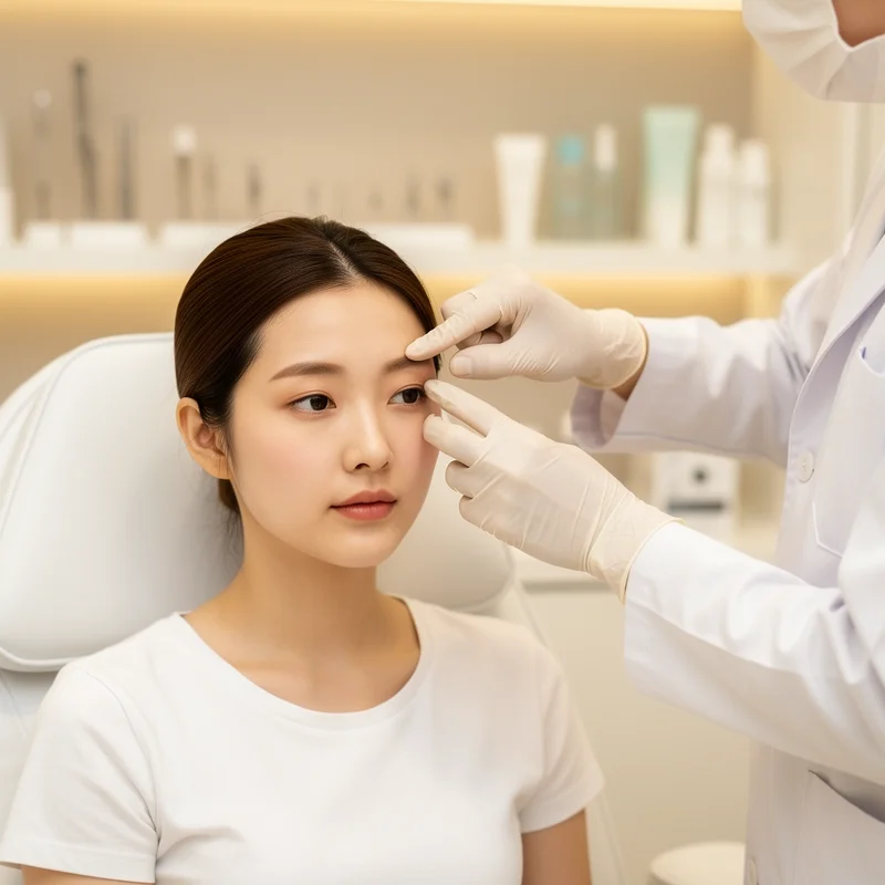 Eye surgery natural result