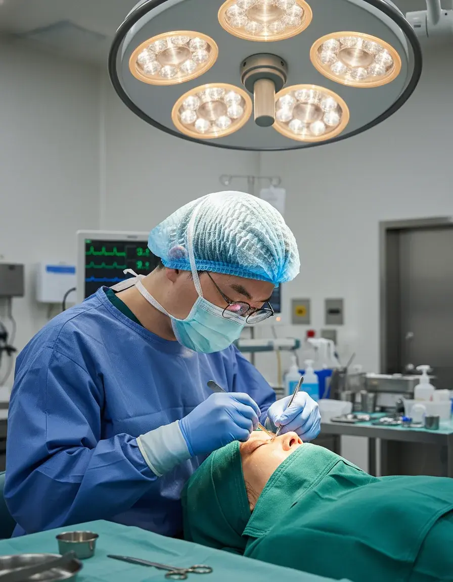 Lower Blepharoplasty surgery