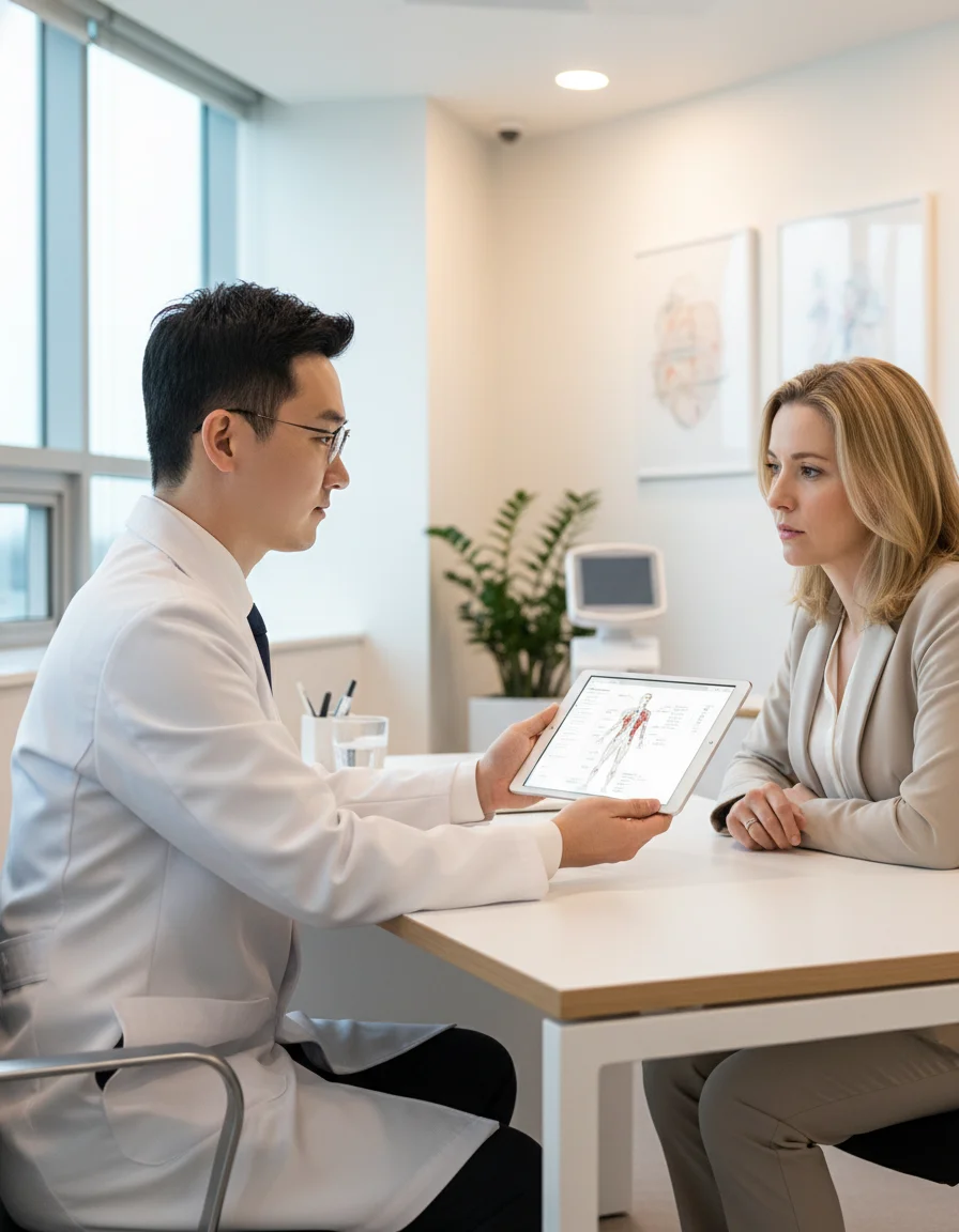 Upper Blepharoplasty consultation