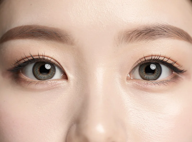 Epicanthoplasty result